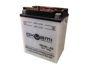 Batteria Moto economica Batteria YB14L-A2 Okyami