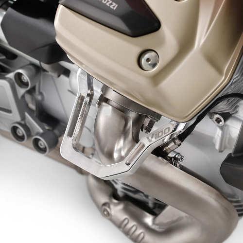 Protezione testa cilindro in alluminio Moto Guzzi V100 Mandello