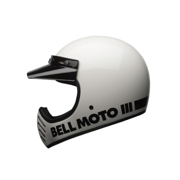 Casco Bell Moto-3 Bianco ECE 06
