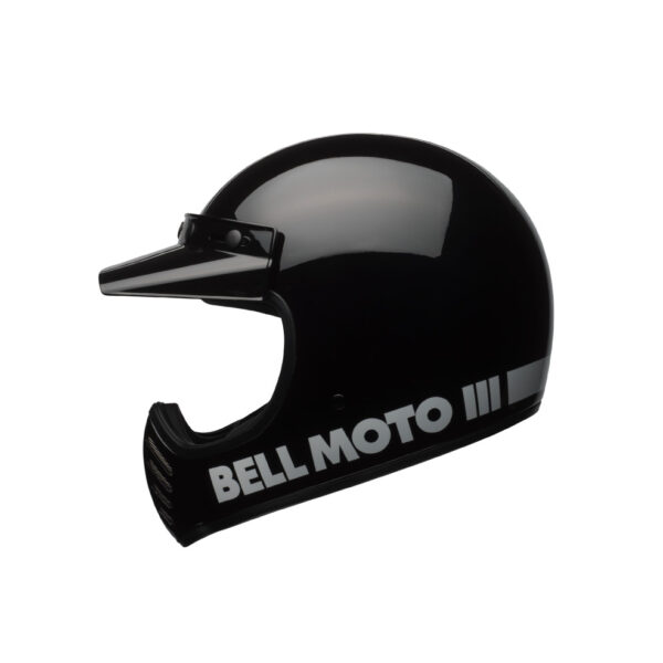 Casco Bell Moto-3 Nero Lucido ECE 06