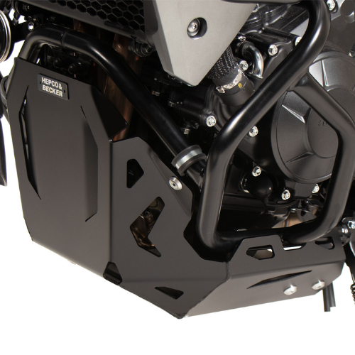 Protezione motore in alluminio nera per Honda XL 750 Transalp 2023