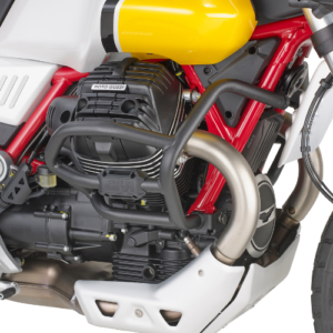 Paramotore Moto Guzzi V85TT nero tubolare Givi